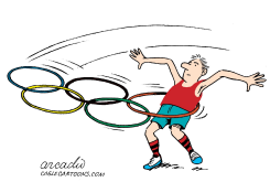 OLYMPIC HULA HOOP by Arcadio Esquivel
