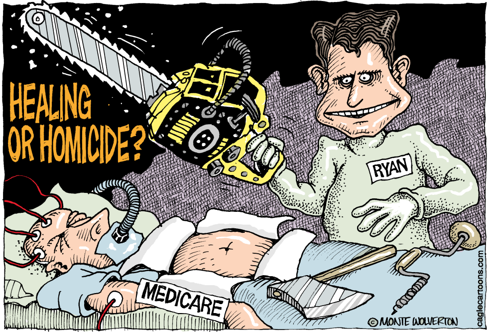 Ryan and Medicare-- Healing or Homicide COLOR