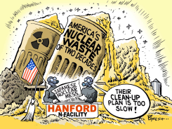 NUCLEAR WASTE  by Paresh Nath