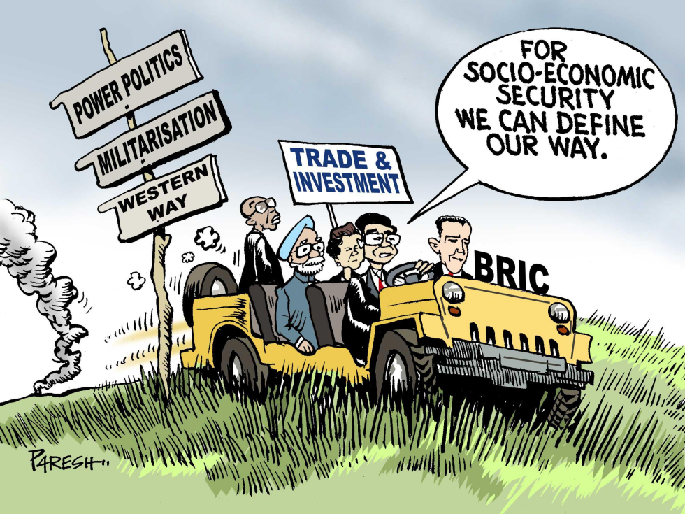  BRIC MOVES FORWARD by Paresh Nath