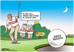GOLF PRESUPUESTAL DE BOEHNER /  by R.J. Matson