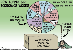 TRICKLE-DOWN by Steve Greenberg
