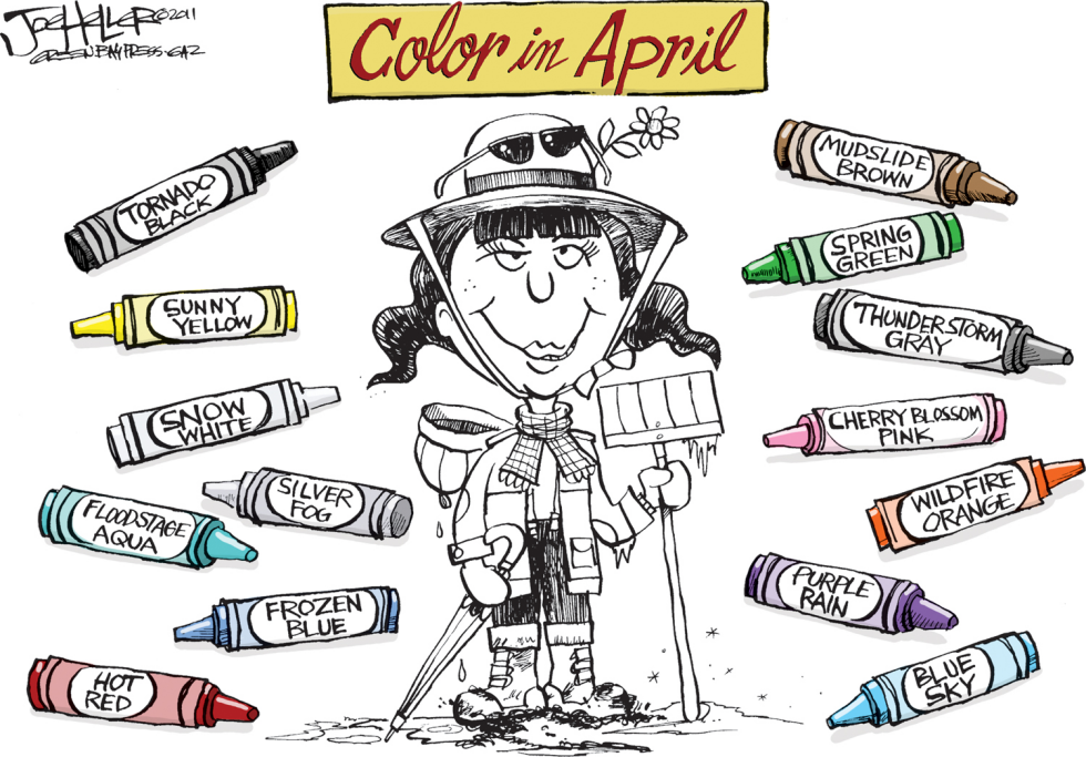 Color in April