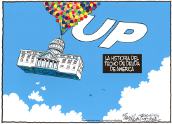 ELEVANDO EL TECHO DE DEUDA /  by Bob Englehart