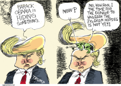 TRUMP BIRTHER by Pat Bagley