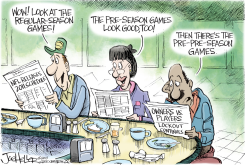 NFL SCHEDULE by Joe Heller