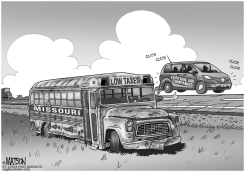 LOCAL MO-LOW TAXES AND BIG BUSINESSES by R.J. Matson