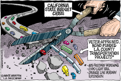LOPPING LA PUBLIC TRANSPORT  LOCAL-CA by Monte Wolverton