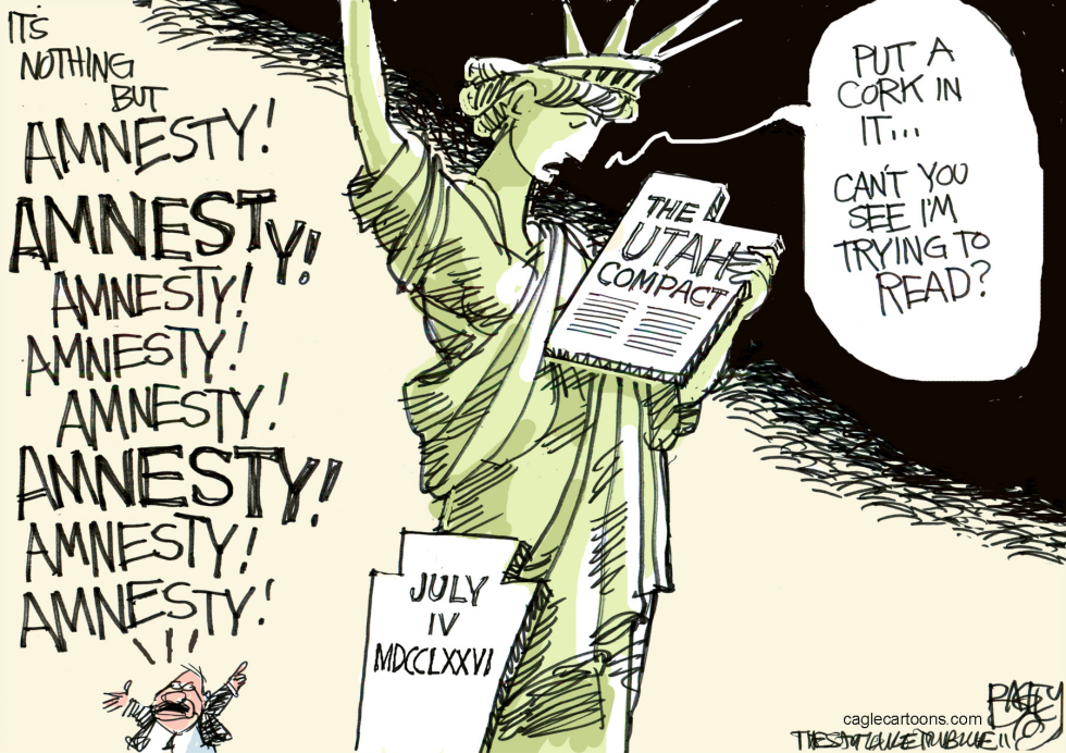  THE UTAH COMPACT by Pat Bagley