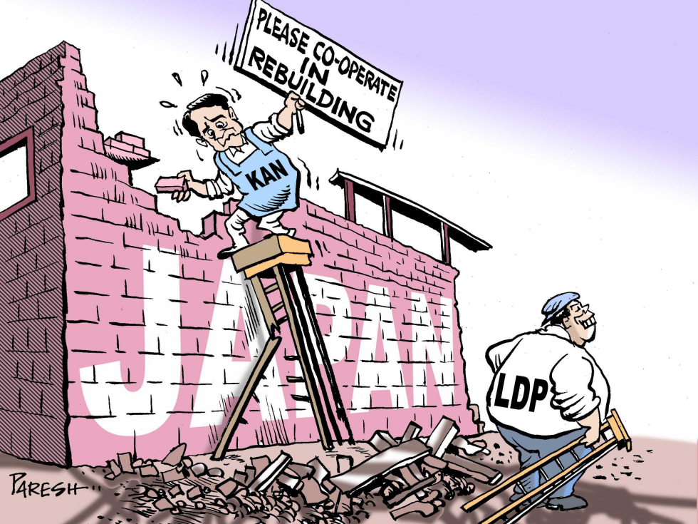 Post-tsunami politics COLOR