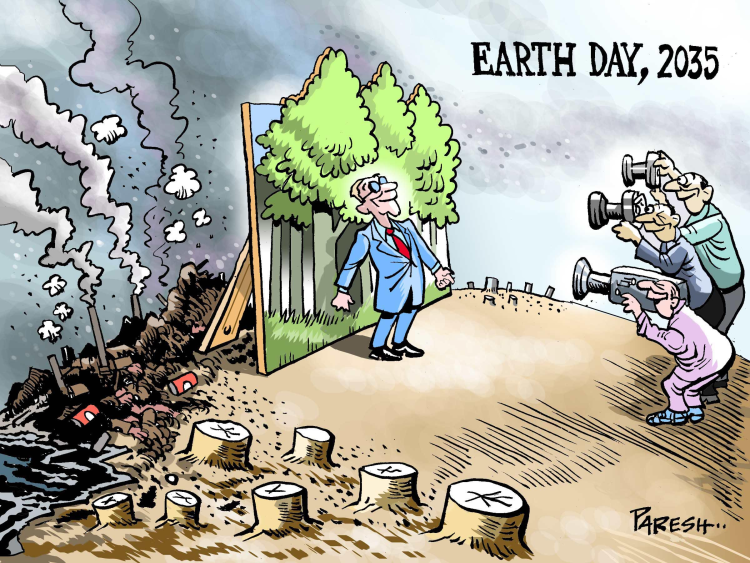 Earth Day, 2035