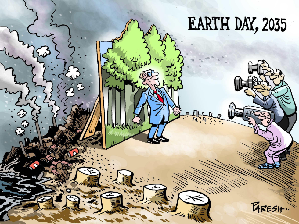  EARTH DAY, 2035 by Paresh Nath