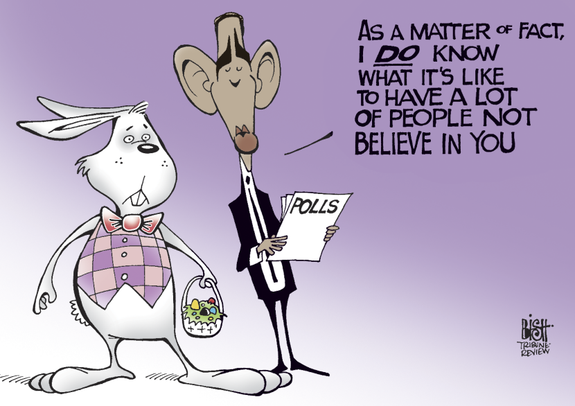 THE OBAMA BUNNY, COLOR