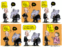 CALIFORNIA GOV BROWN AND TAXES  by Daryl Cagle