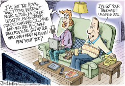 ROYAL WEDDING by Joe Heller