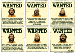 GUANTANAMO BAY WANTED POSTERS by R.J. Matson