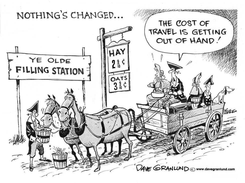 Driving then and now