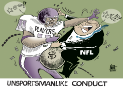 NFL PLAYERS AND OWNERS, by Randy Bish