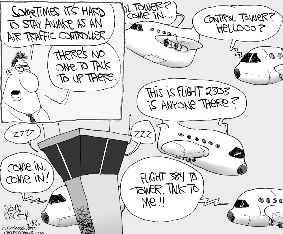 Lonely Air Traffic Controllers