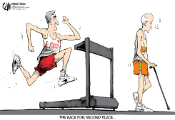 CANADA SECOND PLACE by Cam Cardow