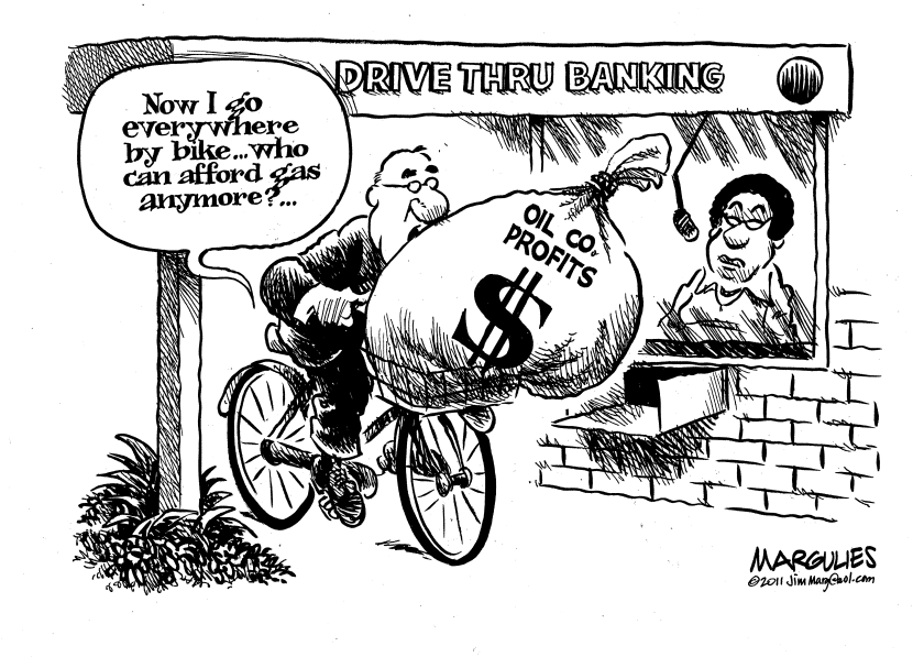 Oil company profits