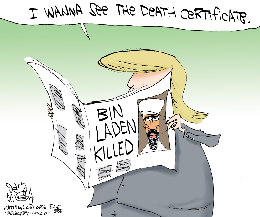 Trump Doubts Bin Laden COLOR