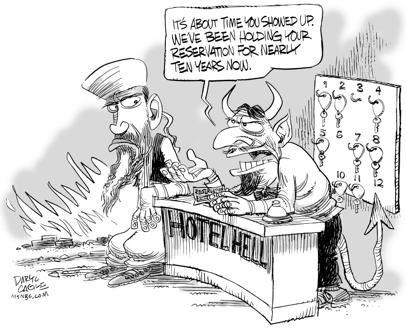Osama at Hotel Hell