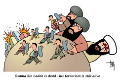OSAMA IS DEAD, HIS TERRORISM IS STILL ALIVE by Arend Van Dam