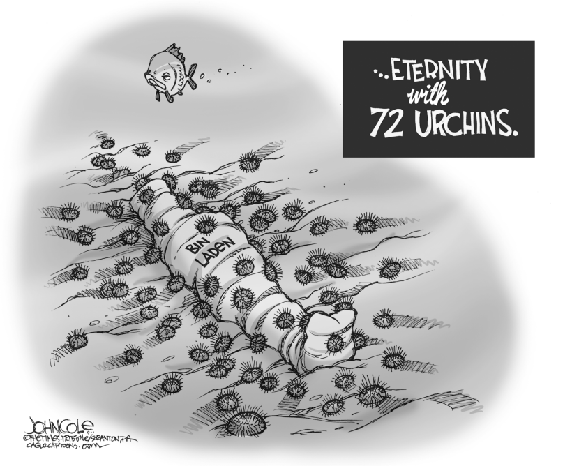Bin Laden and eternity BW