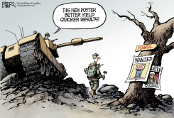 THE NEW MOST WANTED  by Nate Beeler