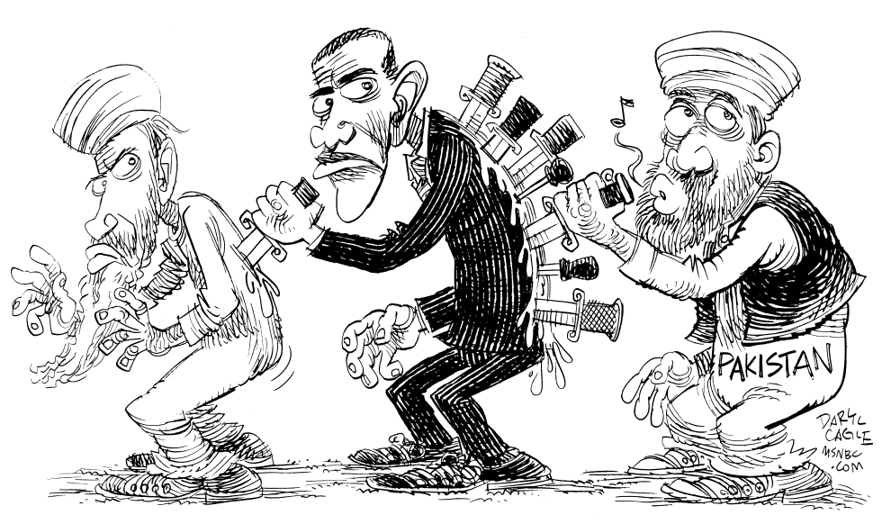  BACKSTABBING PAKISTANIS by Daryl Cagle