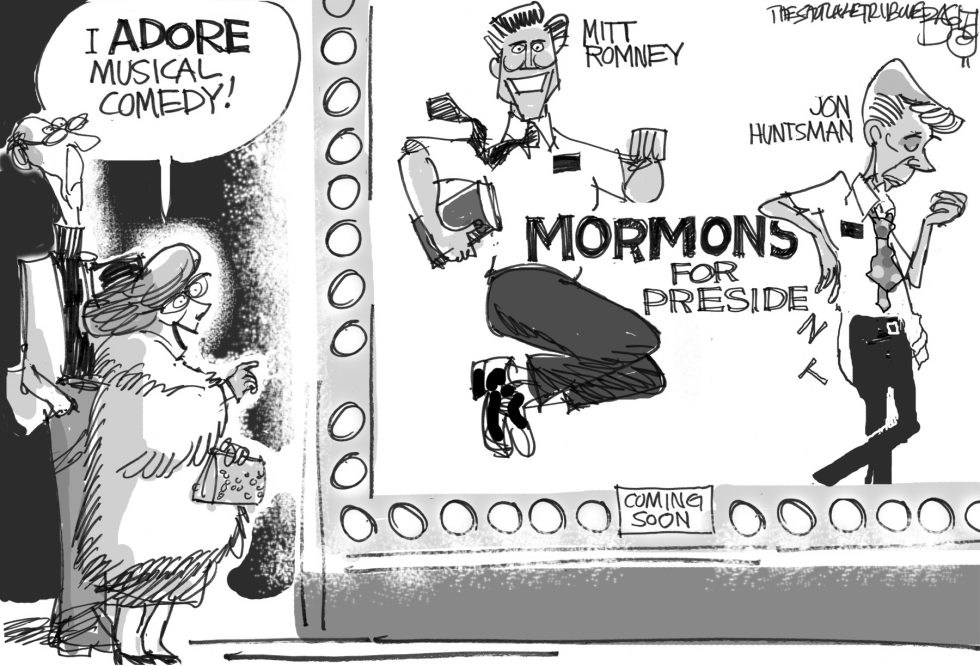  THE BOOK ON MORMONS by Pat Bagley