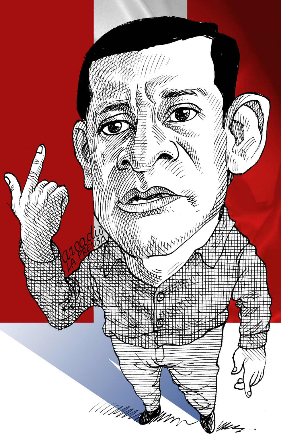  OLLANTA HUMALA by Arcadio Esquivel