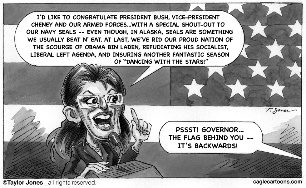  SARAH PALIN - SPITE MAKES RIGHT by Taylor Jones