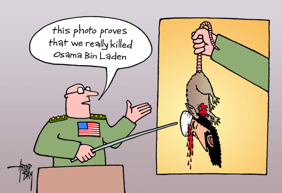 photo proves dead of Osama