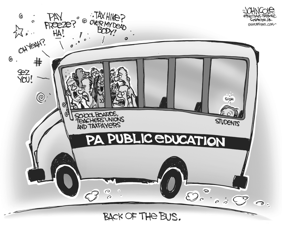 LOCAL PA -- School funding fight BW