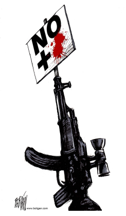 NO MAS SANGRE /  by Angel Boligan