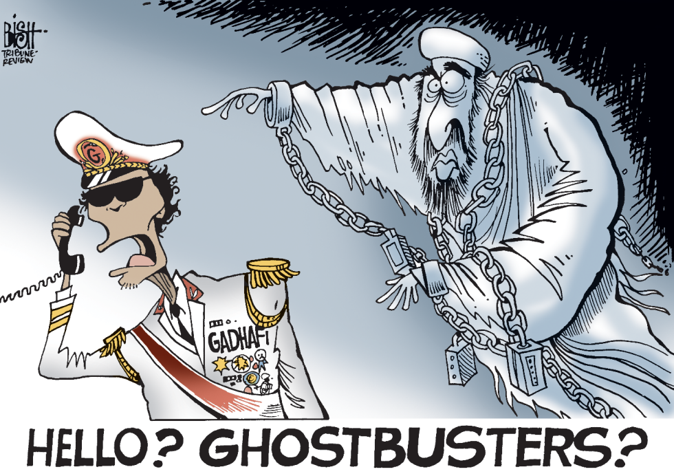 HAUNTED IN LIBYA, COLOR