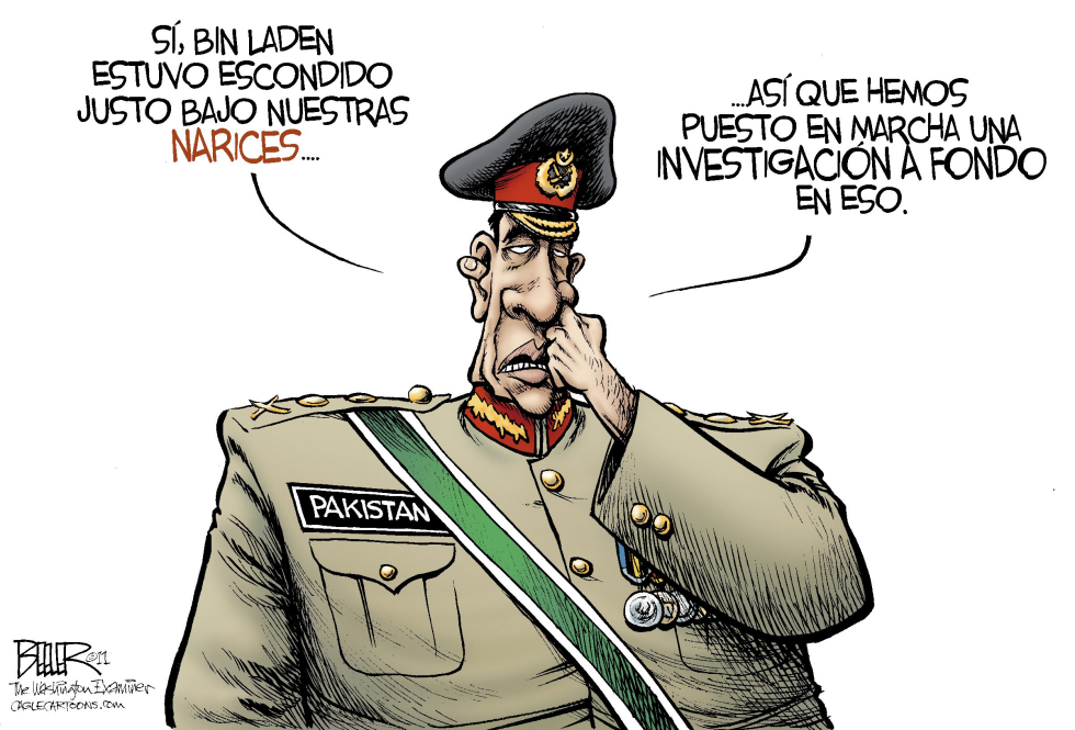  BUSCANDO HUELLAS EN PAKISTAN  by Nate Beeler