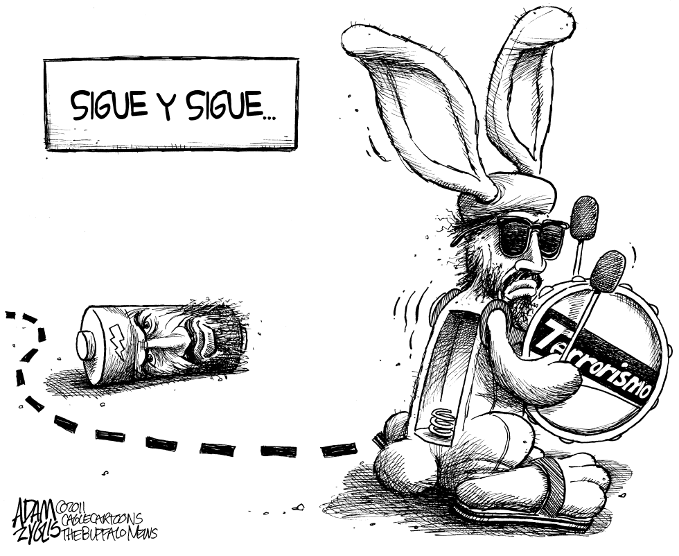  EL TERRORISMO NO HA MUERTO by Adam Zyglis