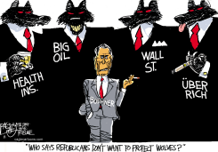 SAVE THE WOLF by Pat Bagley