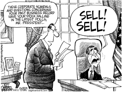 BUSH SELLOFF by Jeff Parker