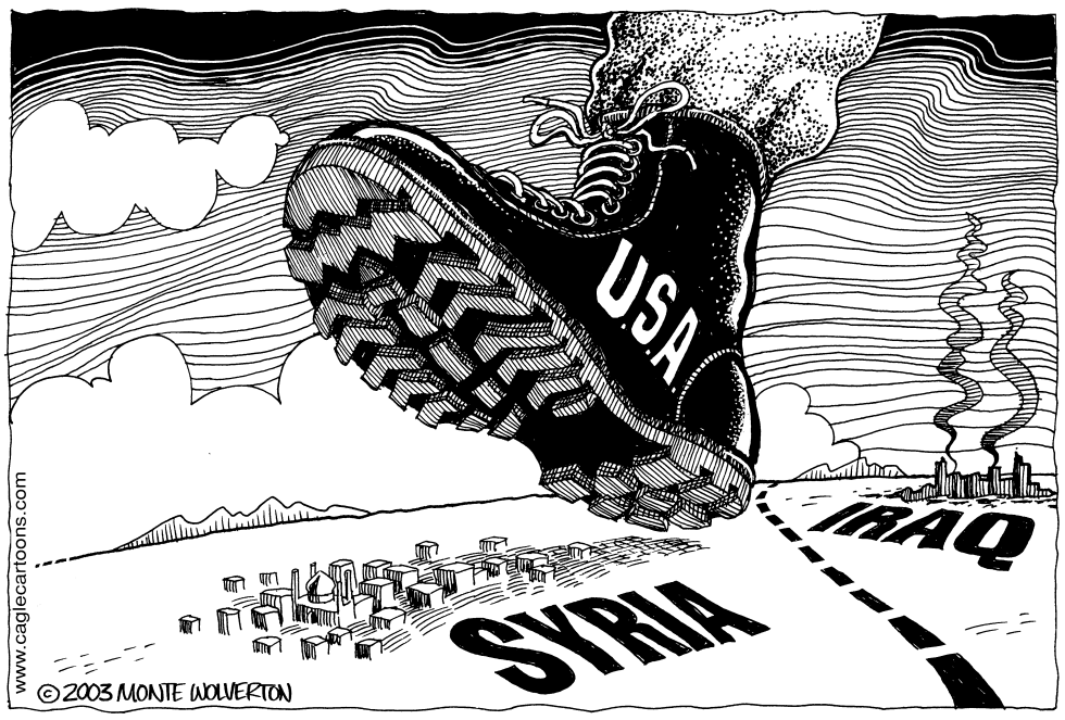About to Stomp Syria