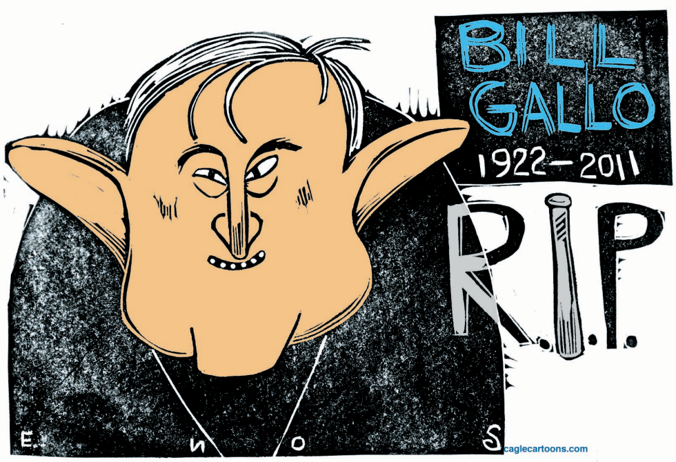 Cartoonist Bill Gallo Color