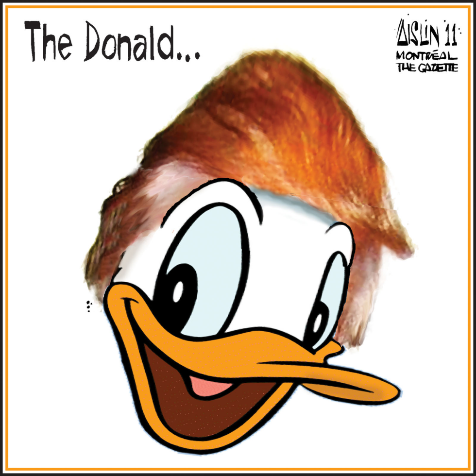 The Donald…