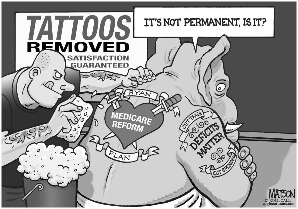 Paul Ryan Plan Tattoo