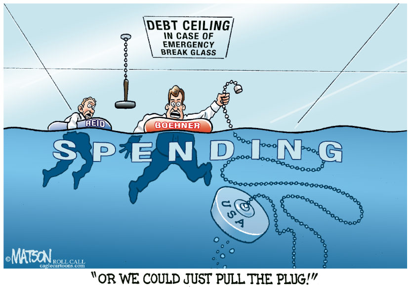 Boehner and the Debt Ceiling-COLOR