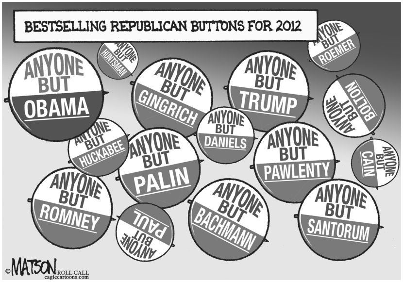 Bestselling Republican Buttons For 2012