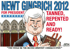 GINGRICH COMEBACK by R.J. Matson