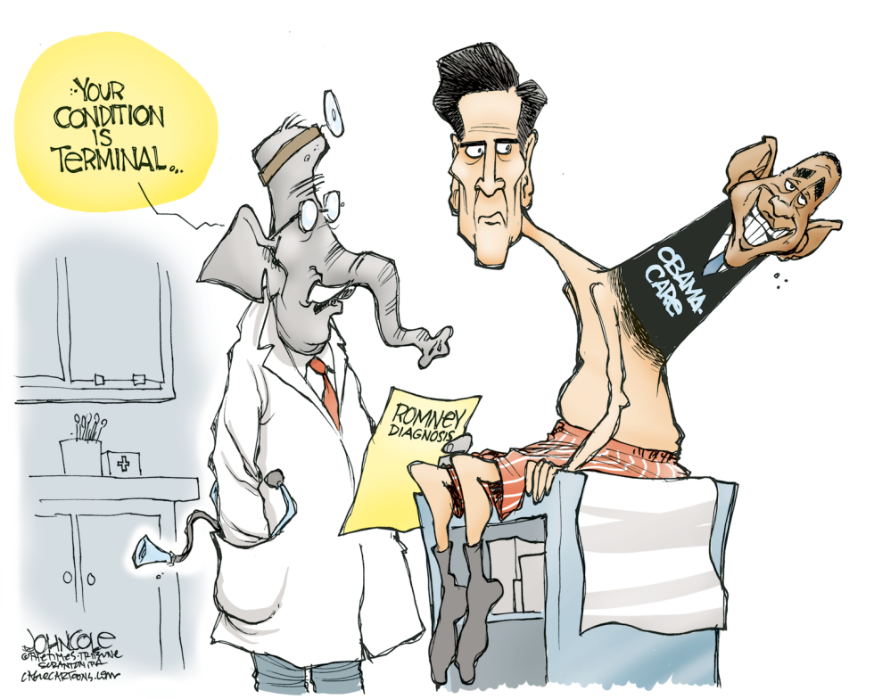  ROMNEY DIAGNOSIS by John Cole